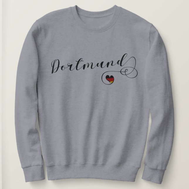 Moletom I Heart Dortmund, Renânia do Norte-Vestefália (Frente do Design)