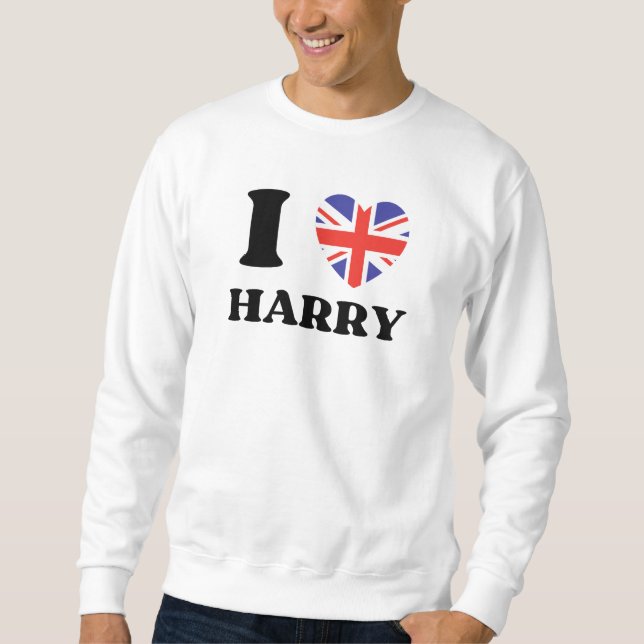 Moletom I Heart Harry (Frente)
