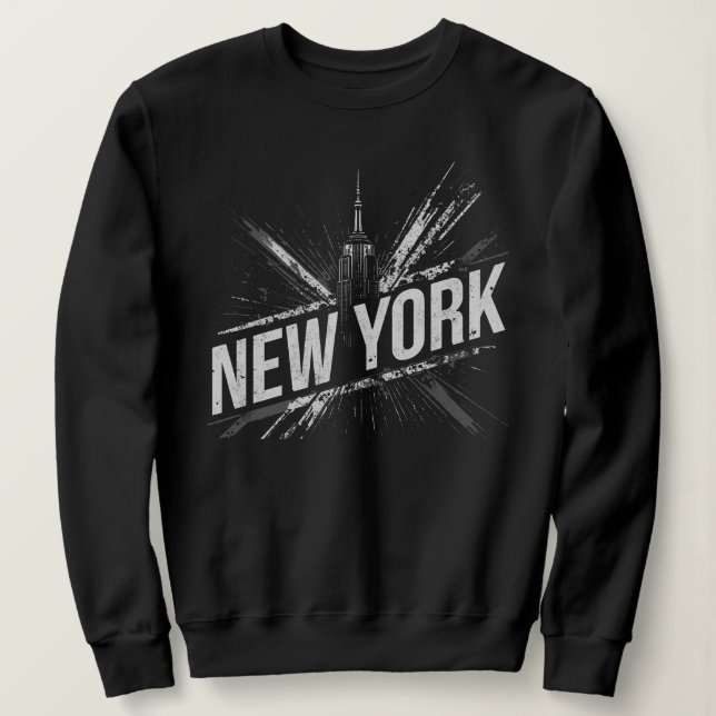 Moletom I Heart NYC" T-shirt - Casual New York City Urban  (Frente do Design)
