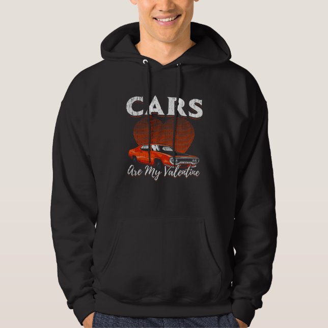 Moletom I Just Care About Cars Are My Valentine a  Idea Ra (Frente)