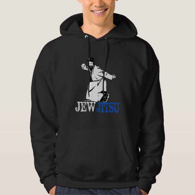 Moletom I Know JewJitsu  Rabbi Horah Dance Jiu Jitsu Jewis (Frente)