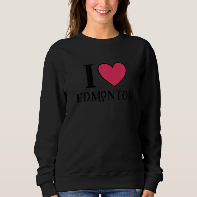 Moletom I Love Calgary Canada Premium (Frente)