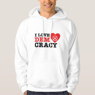 Moletom I Love Democracy – Hoody