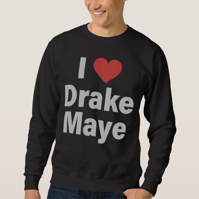 Moletom I Love Drake Maye (Frente)