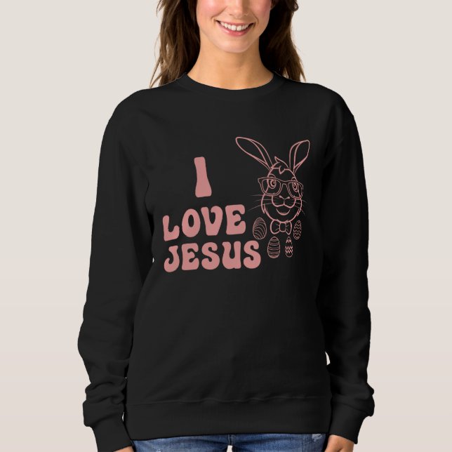 Moletom I love Jesus (Frente)