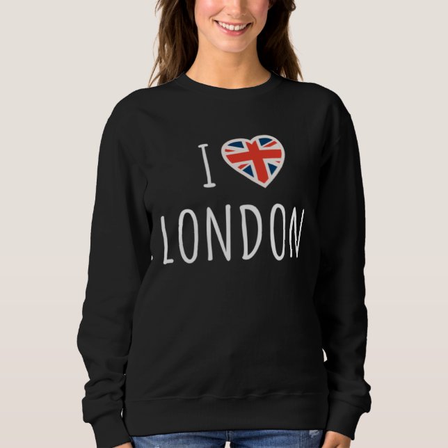 Moletom I Love London (Frente)
