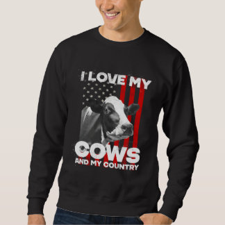 Moletom I love my cows dairy farmer farming