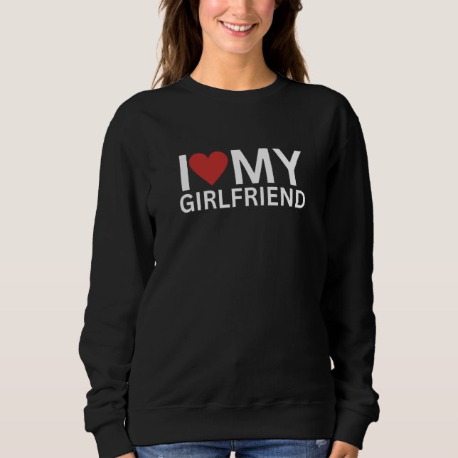 Moletom I Love My Girlfriend Cool (Frente)