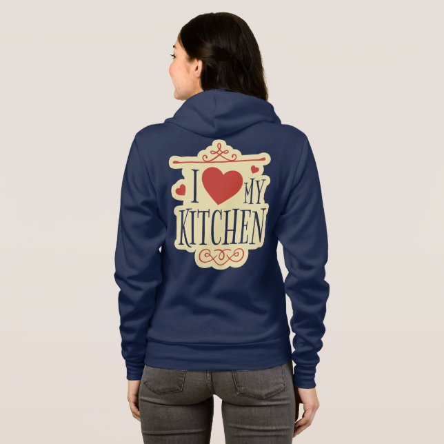 Moletom I Love My Kitchen (Parte Traseira Completa)