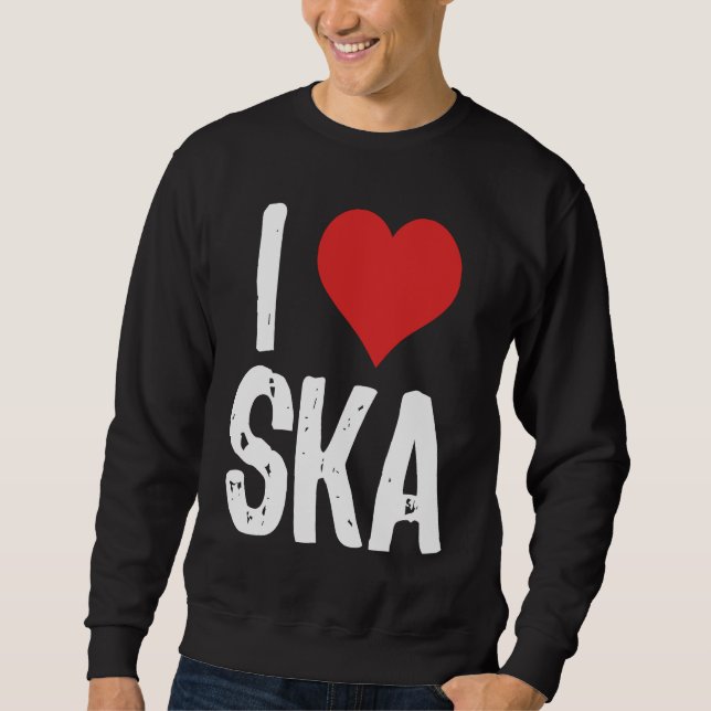Moletom I Love Ska (Frente)