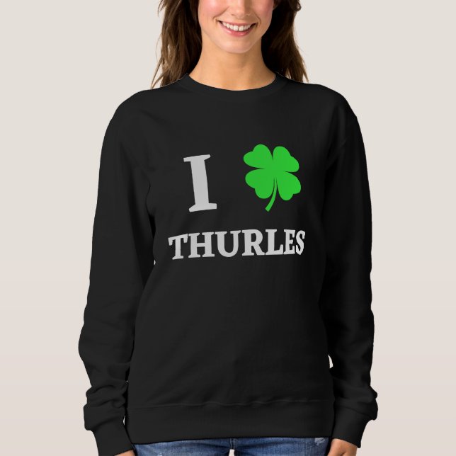 MOLETOM I LOVE THURLES (Frente)
