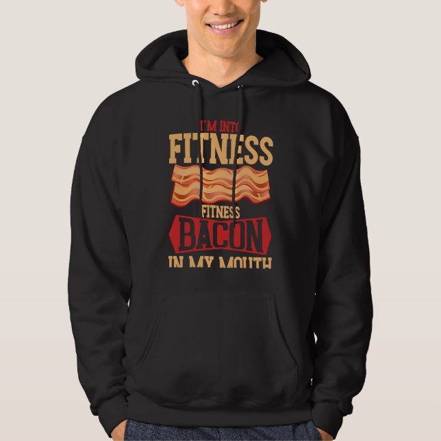 Moletom I´m Into Fitness Fitness Bacon In My Mouth BACKPRI (Frente)