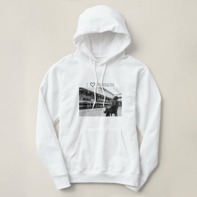 MOLETOM I ♡ PADDINGTON (Frente do Design)