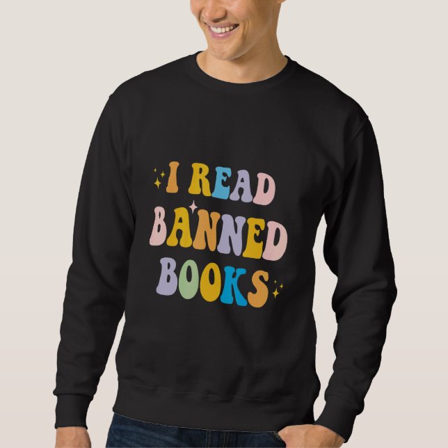 Moletom I Read Banned Books Costume  Week Librarian Reader (Frente)