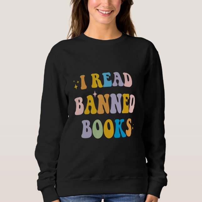 Moletom I Read Banned Books Costume  Week Librarian Reader (Frente)