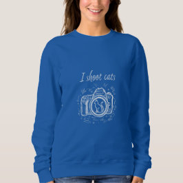 Moletom I Shoot Cats - Funny Cat Photography