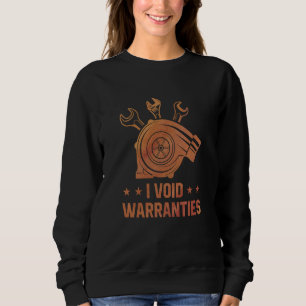 Moletom I Void Warranties Carro Mecânico Técnico de Veícul
