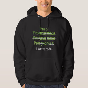 Moletom I Write Code