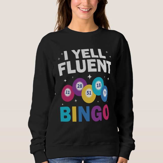 Moletom I yell fluent Bingo Player (Frente)