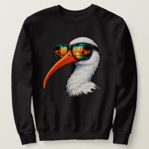 Moletom Íbis Branco Americano Vintage com Óculos de Sol pa