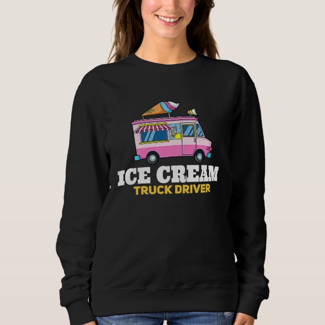 Moletom Ice Cream Truck Driver  Ice Cream Man (Frente)
