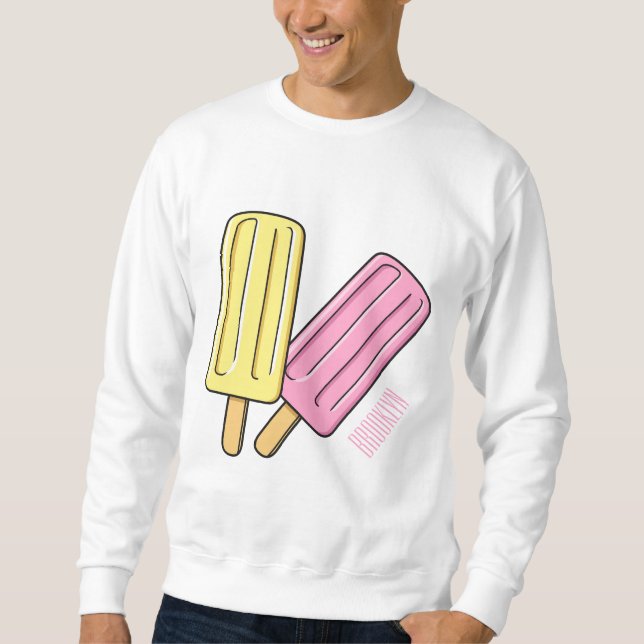 Moletom Ice pop cartoon (Frente)