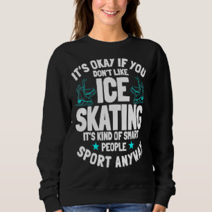 Moletom Ice Skating Ice Skates Figura Skater