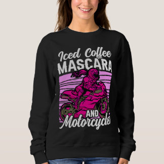 Moletom Iced Coffee Mascara and motorcycles