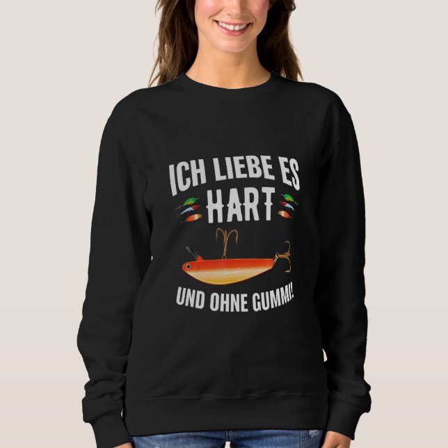Moletom Ich Liebe Es Hart Predatory Fish Angler (Frente)