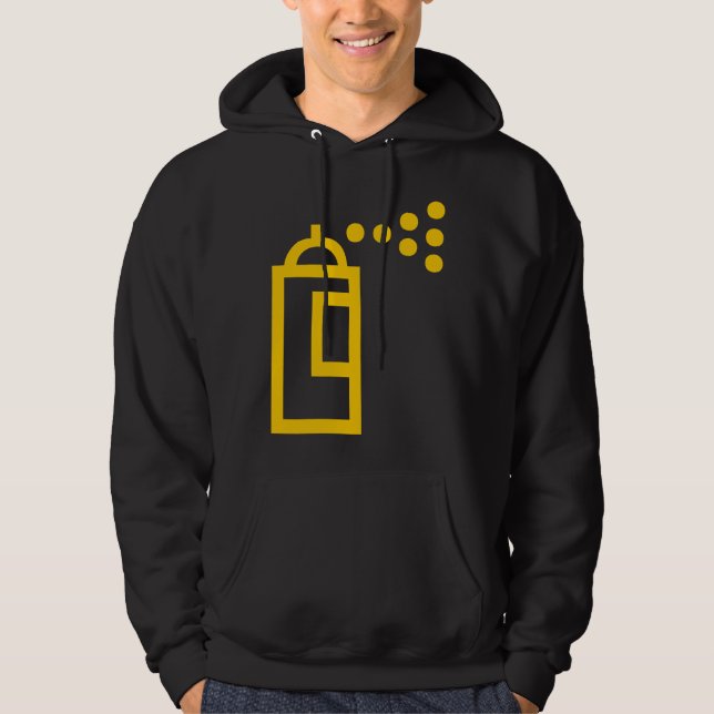 Moletom Ícone de Lata de Spray (Frente)