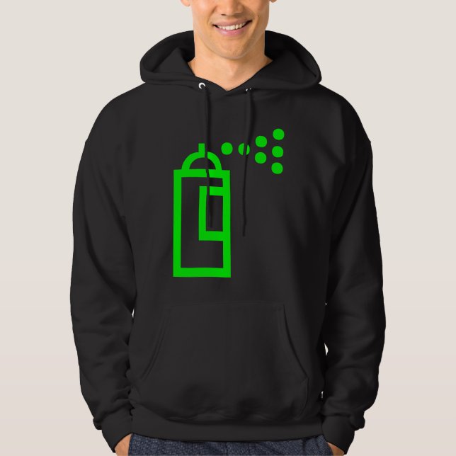 Moletom Ícone de Lata de Spray (Frente)