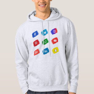 Moletom Ícone de mídia social