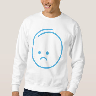 Moletom Ícone de Tristeza Minimalista