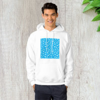 Ícones de transporte Mens Hoodie