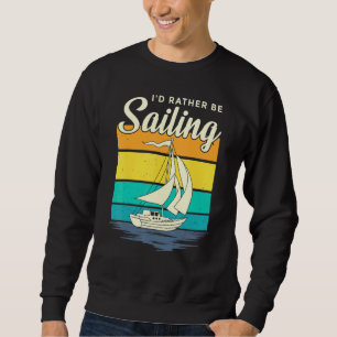 Moletom Id Preferencialmente Be Navegando Barco Life Retro