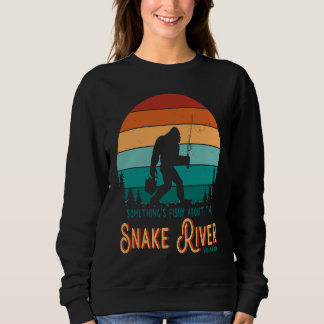 Moletom Idaho Snake River Sasquatch Fishing Adventure Keep