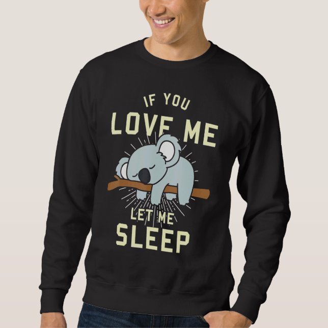 Moletom Ideia Animal Dormindo Koala (Frente)