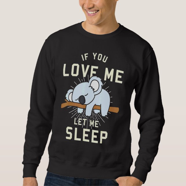 Moletom Ideia Animal Dormindo Koala (Frente)