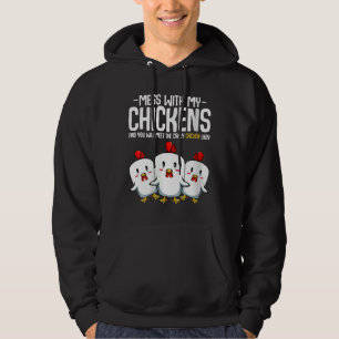 Moletom Ideia de Senhora Louca de Galinha