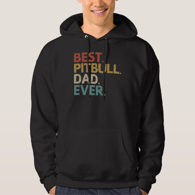 Moletom Ideia do Proprietário da Bull Pai Pitbull (Frente)