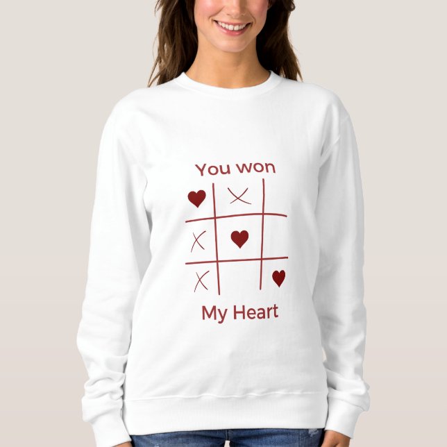 Moletom Ideias do feliz dia de os namorados 2023 - Você ga (Frente)