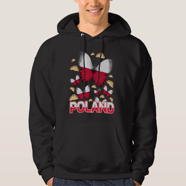 Moletom Ideias Poloneses Para Crianças Com Bandeira De Pol (Frente)