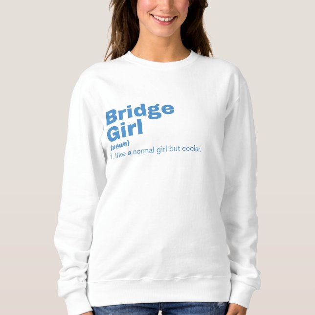Moletom idge Girl - Bridge (Frente)