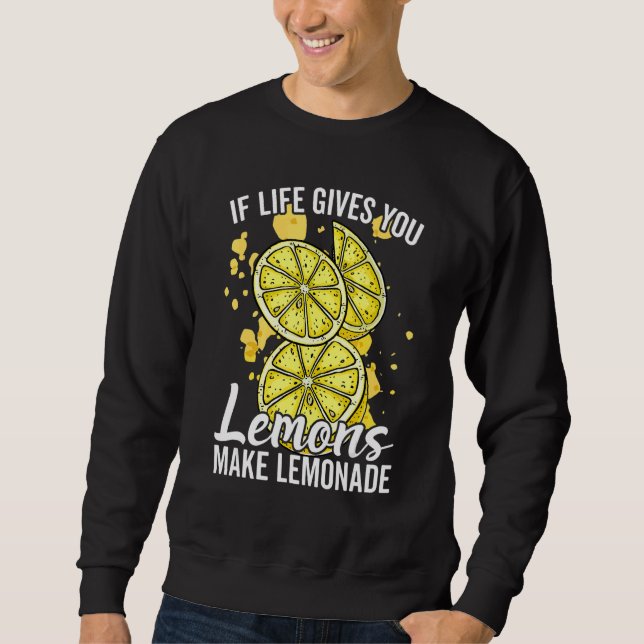 Moletom If Life Gives You Lemons Make Lemonade Stand for K (Frente)