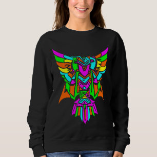 Moletom Iggy, Águia Estilo Aztec, Abstrato, Reparo