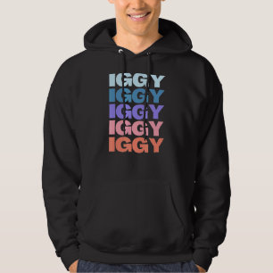 Moletom Iggy de Texto Repetido Moderno