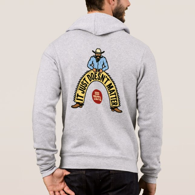 Moletom IJDM - Good ole Cowboy 'Stache (Verso)