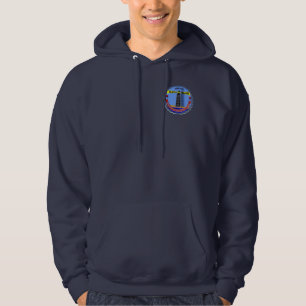 Moletom Ilha de bloco WPB-1344 de USCGC Hoddie