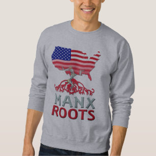 Moletom Ilha de Man Manx American Sweatshirt
