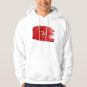 Moletom Ilha do Hoodie da bandeira do homem